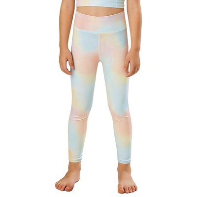 Girls Fitness Sports Pants Quick-drying Athletic Running Cycling Workout Dance