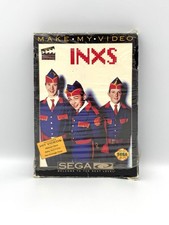 INXS Make My Video Sega CD CIB Flawless Disc Original Box Shrink Wrap Clean