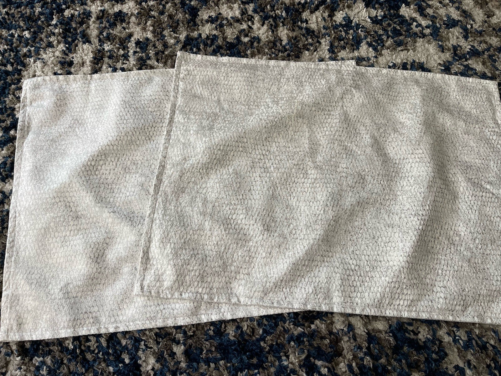 Hotel Collection Set Of Two Standard Pillow Covers Silver Wh