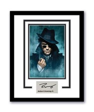 Robert Downey Jr. Autograph Signed 11x14 Framed Photo Sherlock Holmes ACOA