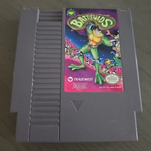 New ListingBattletoads (NES) Cartridge Tested Great Condition w/Dust Sleeve