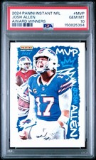 2024 Panini Instant NFL Josh Allen Award Winners MVP #AW-MVP PSA 10 1 of 3661