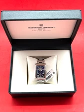 🔥 Fredreique Constant Classics HEARTBEAT DATE Carree FC-315DNS4C26B Watch 47mm