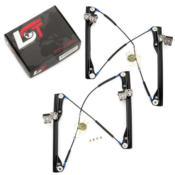 2X Manueller Fensterheber Vorne Links Rechts FüR VW Golf IV 4 97-06 Bora 1J2 1J6-image