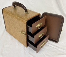 Vintage Barnett & Jaffe Baja 3 Drawer 35 mm Slide Case Storage Box