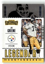 2020 Panini Contenders #LC-JGR Joe Greene Legendary Contenders
