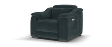 Sofology Carrera Fabric Recliner Chair in Ink