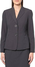 Le Suit Women's Black Blazer Size 18 NWT Professional Office Wear