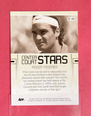 2006 Ace Authentic フェデラー・ナダルなどジャージカード 2006 Ace Authentic フェデラー・ナダルなどジャージカード