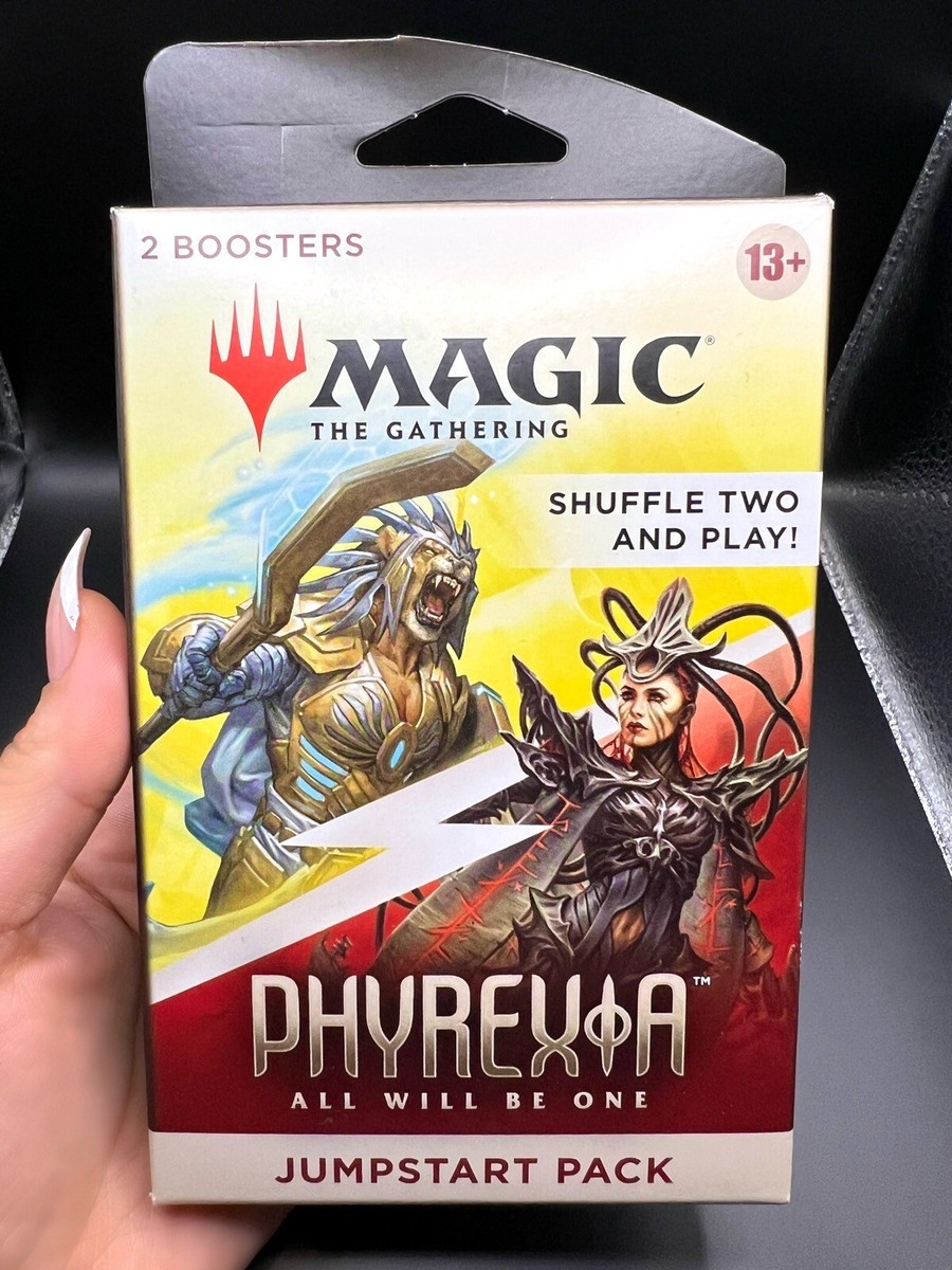 Jumpstart Booster All Will Be One Sobres Jumpstart Magic Magic: The Gathering Phyrexia - Jumpstart Booster 2- Pack (Ingls), 40 Cartas Phyrexia All Will Be Booster Box Magic Marvel Jumpstart Booster All Will Be One Sobres Jumpstart Magic Magic: The Gathering Phyrexia - Jumpstart Booster 2- Pack (Ingls), 40 Cartas Phyrexia All Will Be Booster Box Magic Marvel