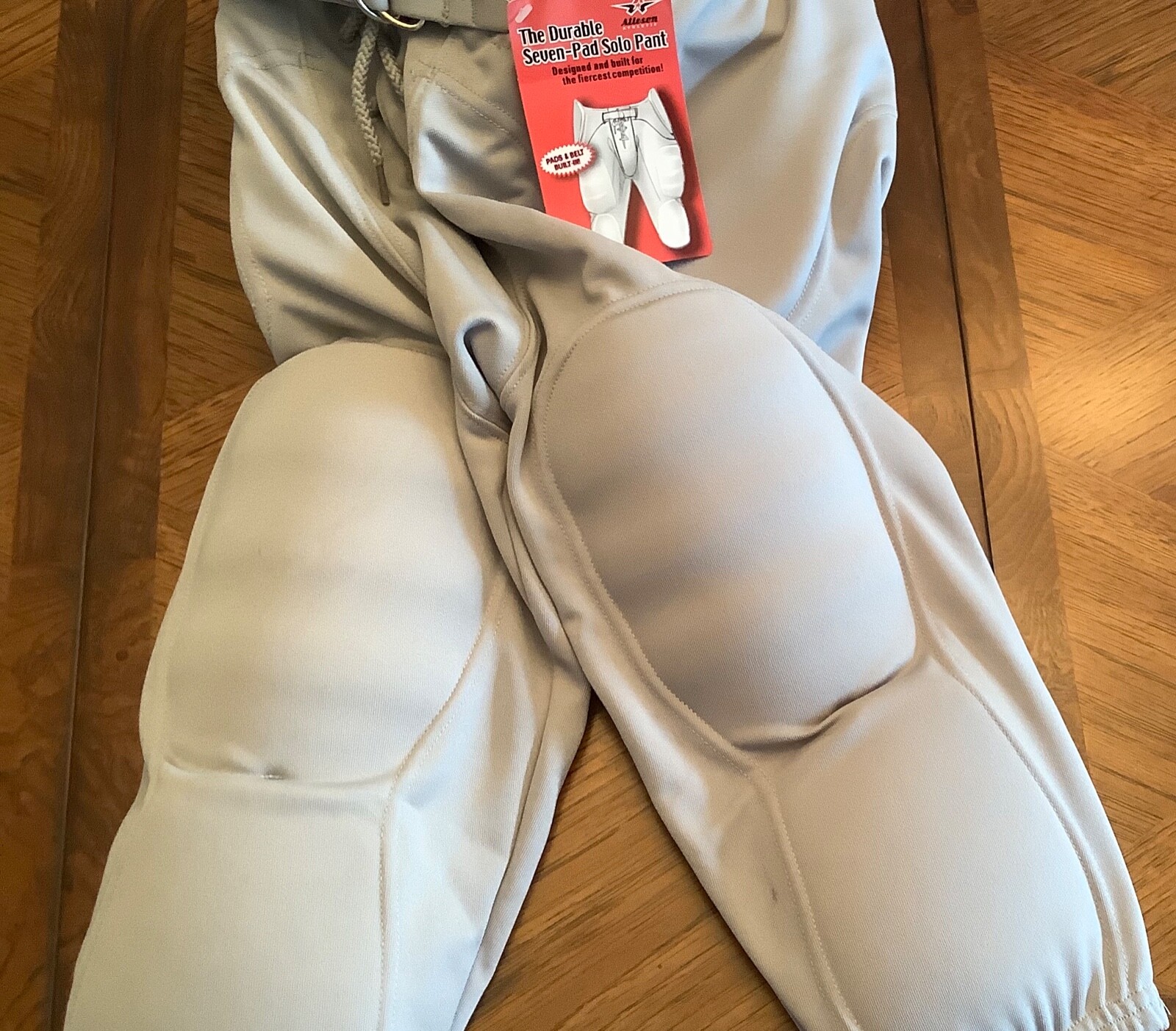 ALLESON SPORTS YOUTH SMALL GREY 7 PADS 