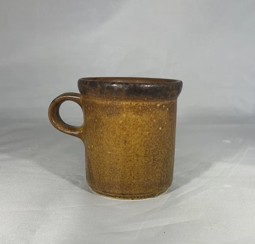 Vintage McCoy Pottery Canyon Mesa Stoneware Coffee Mug-Brown - #1412