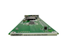 SAM snell IQDMX31 HD SD-SDI Multiplexer for 4 AES EBU Audio Streams De-Embedder