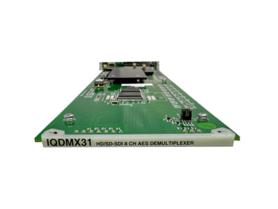 SAM snell IQDMX31 HD SD-SDI Multiplexer for 4 AES EBU Audio Streams De-Embedder 