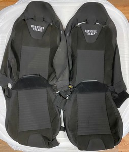 boss recaro mustang seat covers ford left right