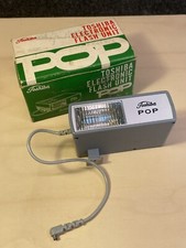 Vintage Toshiba Electronic Flash Unit Pop Unused Original Box Instructions