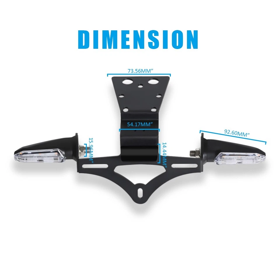 Светодиодные индикаторы для Honda CBR650F и CB650F Tail Tidy 2014 2015 2016 2017 -2024 - Изображение 4 из 4