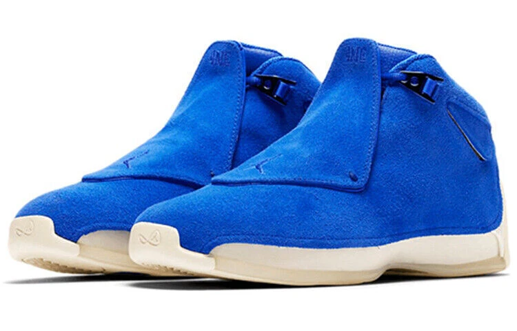 Las mejores ofertas en Jordan 18 Retro Blue Suede | eBay