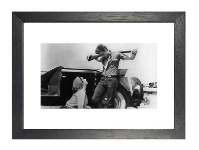 James Dean Only Classic Actor American Handsome Sexy Man Poster Black White Girl