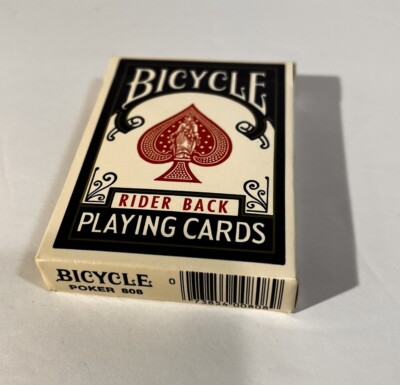 VINTAGE BICYCLE PLAYING CARDS RIDER BACK COMPLETE DECK WITH 2