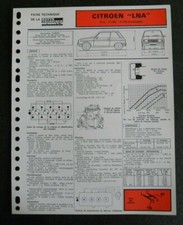 Revue technique Citroen LNA