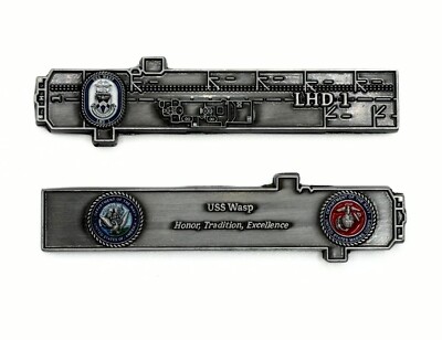 USS Wasp (LHD-1) Challenge Coin  - US Navy