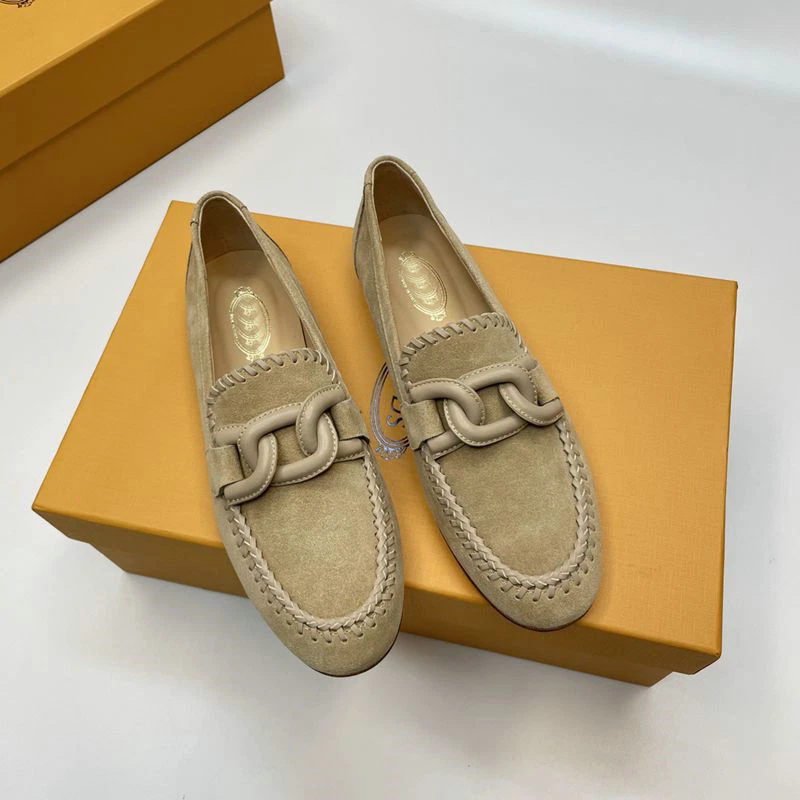 TOD’S Mocassini donna Tod's punta tonda scarpe slip on