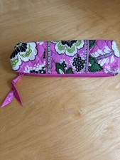 Vera Bradley Pink Floral Design Pouch/Pencil Case Gently Used