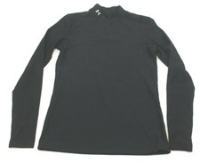 Under Armour Compression Rash Guard Long Sleeve Youth Size L Black