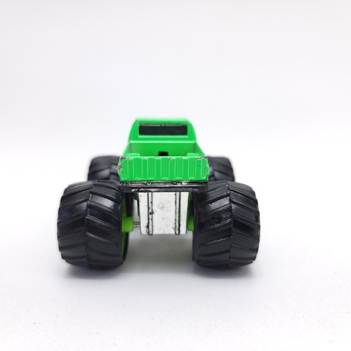 Vtg Road Champs 1987 Towing Pickup Truck Chevy Square Body Green Retro 80's Toys - Picture 6 of 10