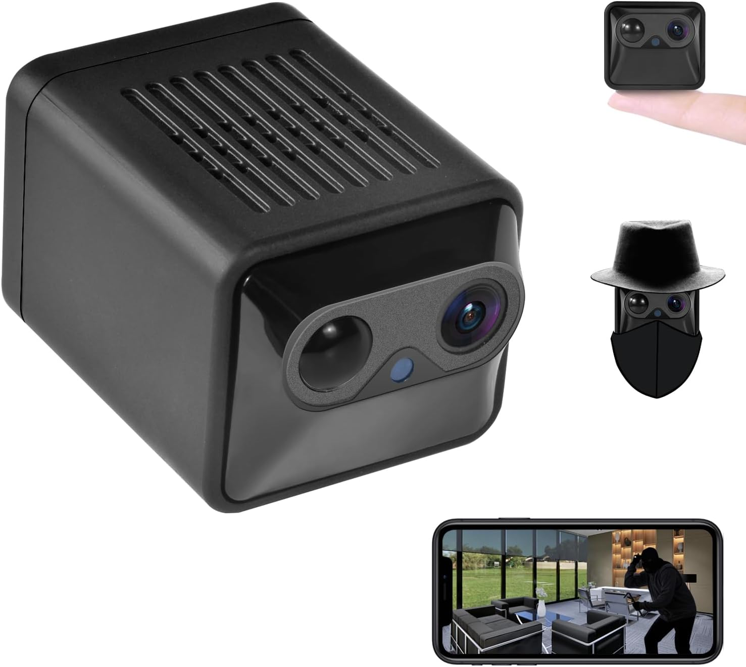 Wireless Security Camera A20 Plus, 120-Day Standby Battery Camera for Home, 4K L