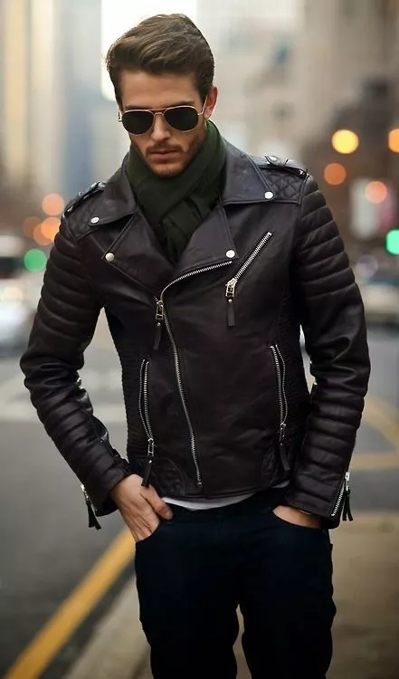 Gucci Mens Leather Jacket Sale - RockStar Jacket