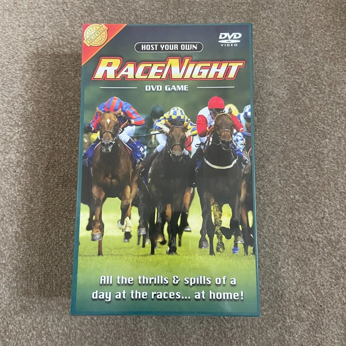 Cheatwell Games Host Your Own Race Night – Gioco Da Tavolo Con 32 Gare Su DVD, Per Serate In Compagnia - 2