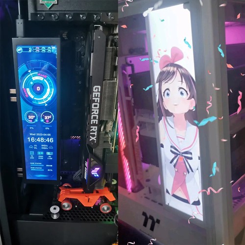 8.8" IPS LCD Screen 480*1920 HDMI Secondary Display FOR AIDA64 CPU GPU Monitor - Picture 13 of 15