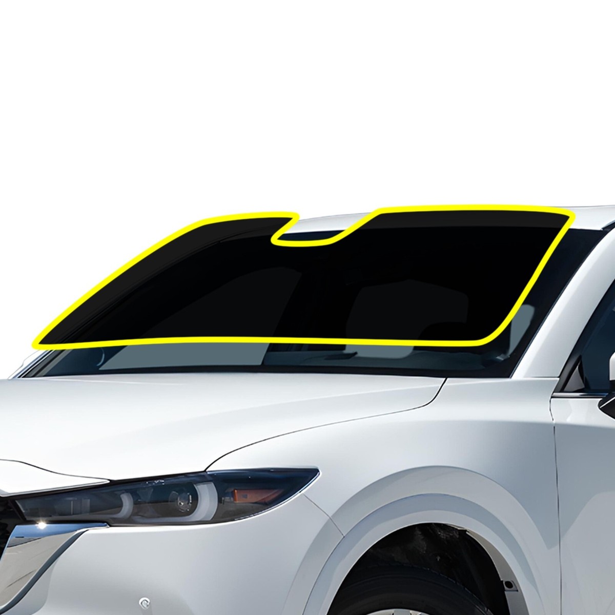 Pre Cut Front Windshield Nano Ceramic Window Film Tint Fits Mazda