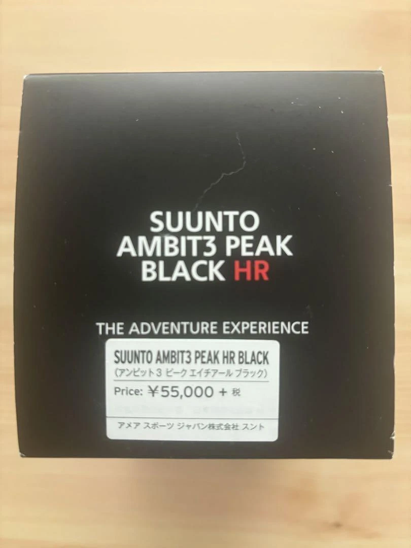 Suunto ambit3 best sale peak black hr