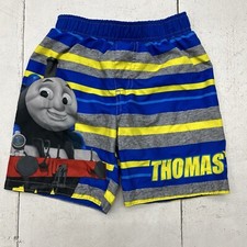 Nick Jr. Thomas And Friends Multicolor Swim Trunks Shorts Boys Size 4T