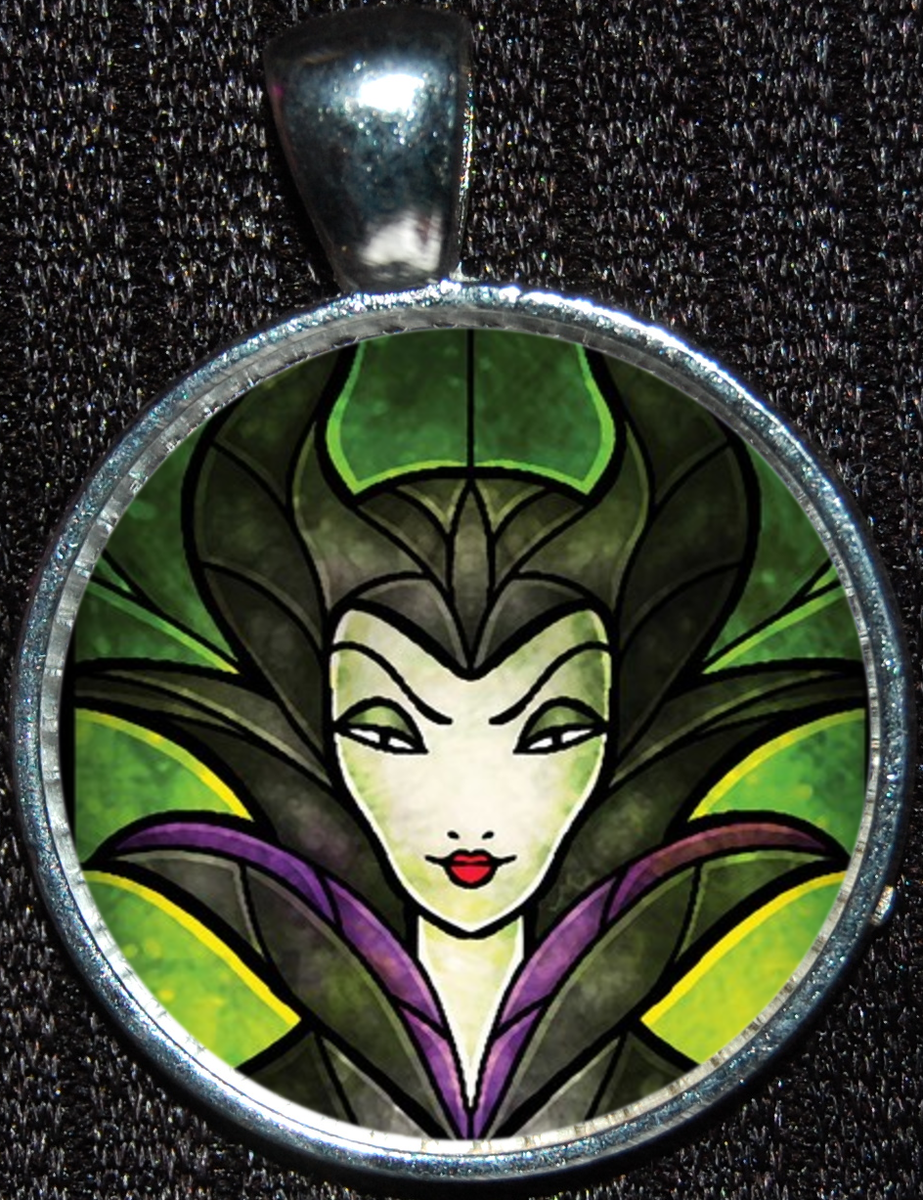 Maleficent Villain Sleeping Beauty Silver Gift Jewelry Disney