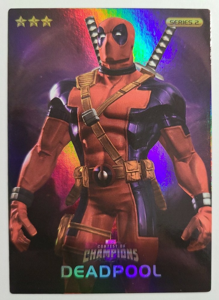 DEADPOOL, Marvel Contest of Champions Series 2, Foil Card#17