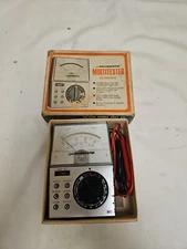 Micronta Multimeter 22-202 Analog 25 Ranges Multitester VTG Radio Shack