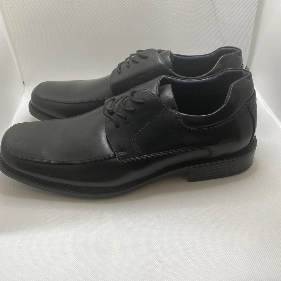 Zapatos Oxford Bruno Marc Para Hombres Puntera Cuadrada Con Cordones Clásicos Zapatos de Vestir Talla 11 Foto 3 de 4