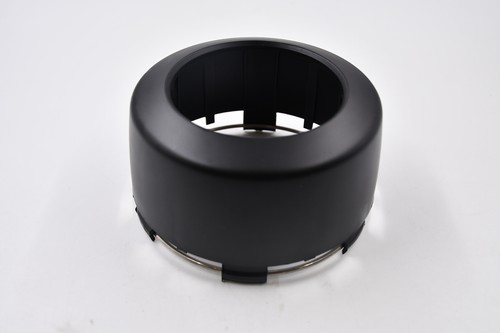 BMF Wheels Matte Black Wheel Open End Snap In Center Cap PD-CAP-BMF02B 5.25" - Picture 2 of 4