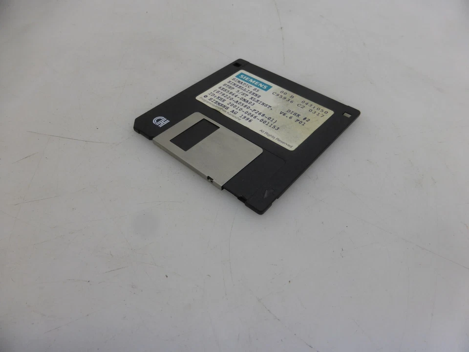 Siemens Simatic S5 Einzellizens STEP 5/ST Kleinst. 6ES5 864-0MA03 DISK #1,2,3 - Bild 3 von 4