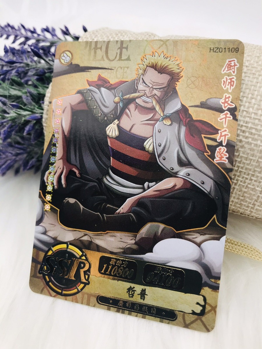 Young Chef Zeff One Piece Super Rare Holo Mint SSR Trading Card