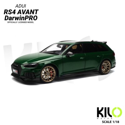 1:18 Scale KILOworks Audi RS4 B9 Darwinpro Avant 2022 Metal