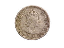 1956 British Caribbean Territories 10 Cents Elizabeth II KM#5-Nice Circ-c5440xux