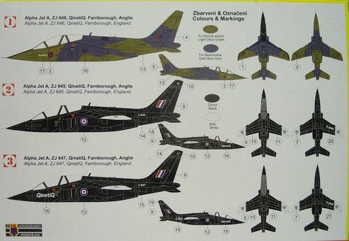 Alpha Jet A "QinetiQ " ,1:72, KP, Plastikmodellbausatz, Neuheit - Picture 2 of 3