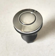 Rohl AS425APC Waste Disposal Air Switch Button, Polished Chrome