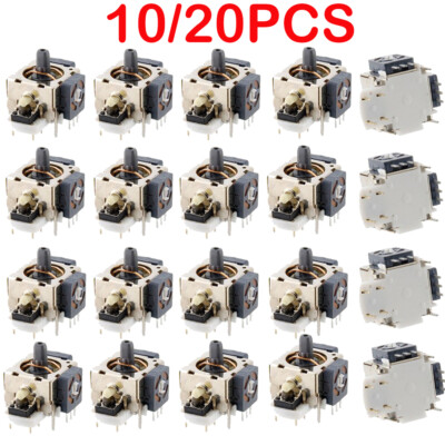 #ad 10 20PCS 3D Analog Stick Sensor Joystick Module Replacement For PS2 PS3 XBOX 360 $15.56