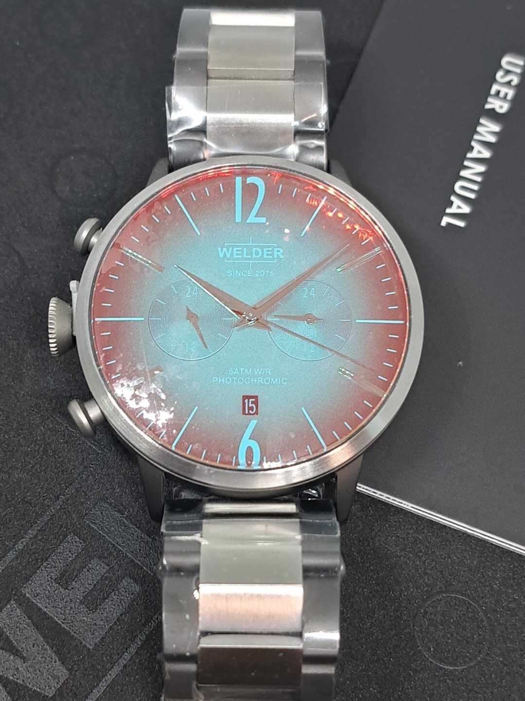 Welder Orologio Polso Unisex WRC458 Ø 45 Mm Photochromic